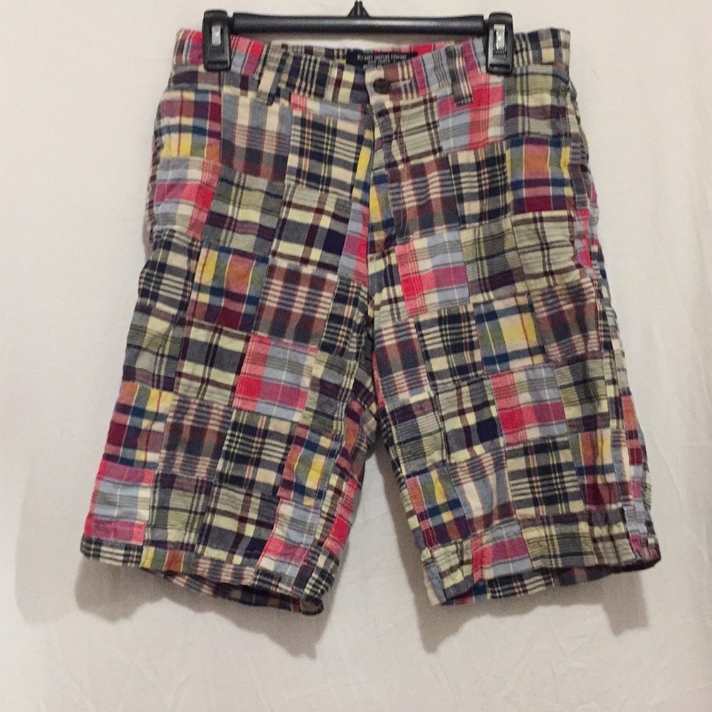 Old Navy Patch work multi color shorts waist 30
